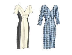 Patron de robe - Vogue 8997  - 3