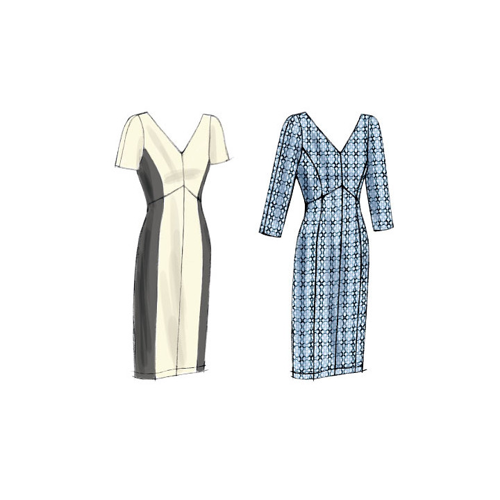 Patron de robe - Vogue 8997  - 3