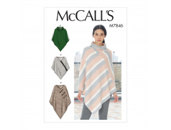 Patron ponchos pour femme McCall's M7846