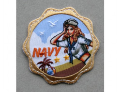 Écusson thermocollant - Navy  - 1