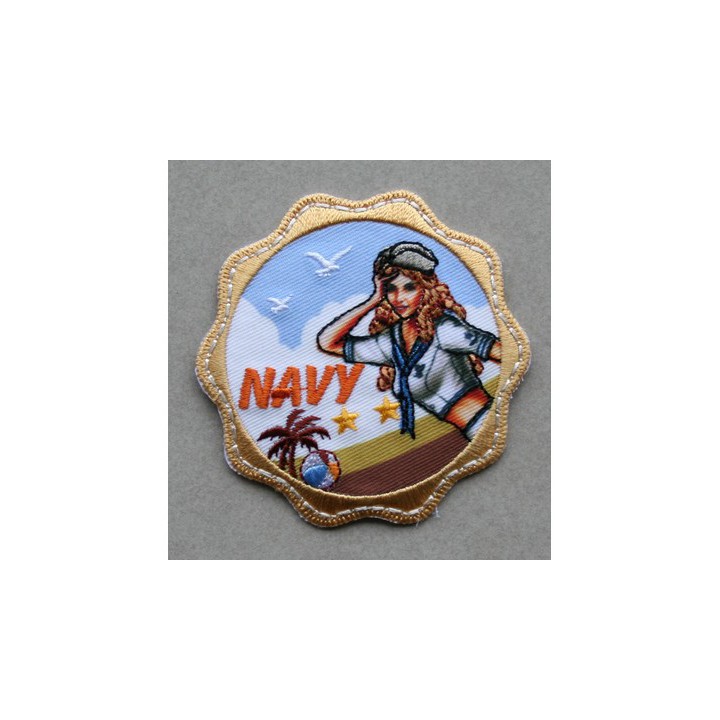 Écusson thermocollant - Navy  - 1