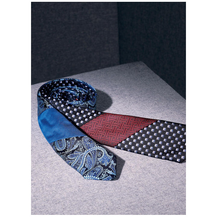 Patron de gilet, ceinture, pochette et cravates - Vogue 9073  - 4