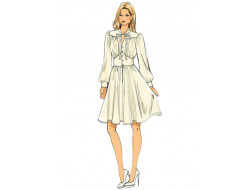 Patron de robe - Vogue 9076  - 1
