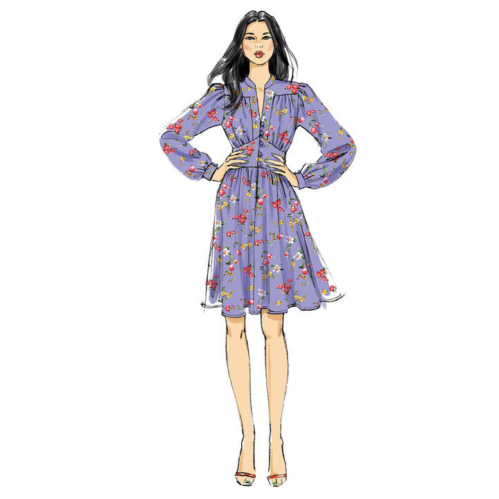 Patron de robe - Vogue 9076  - 2