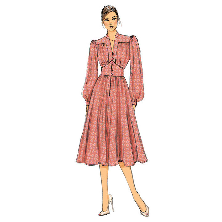 Patron de robe - Vogue 9076  - 3