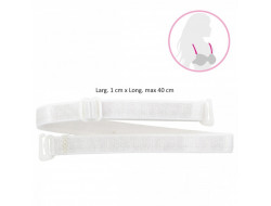 Bretelle de soutien-gorge amovible Blanc