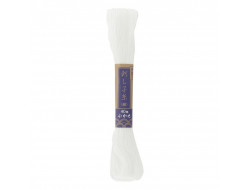 Fil à sashiko uni - Blanc