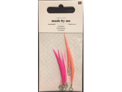 Assortiment 6 Plumes fuchsia