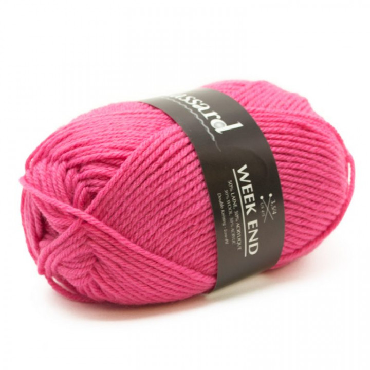 Fil Week-End de Plassard 50% laine, 50% acrylique  - 1