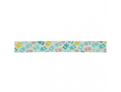 Biais fantaisie - oursons bleus