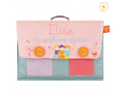 Cartable tissu - La meilleure copine