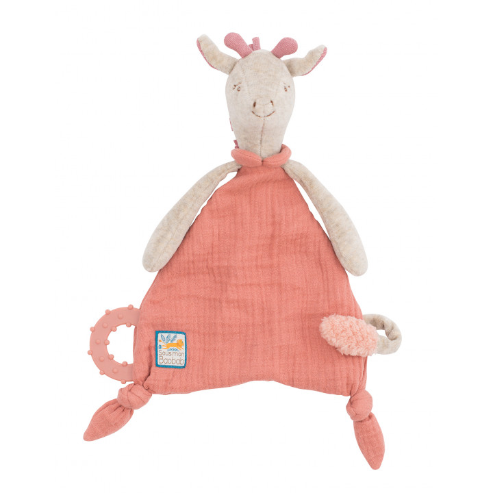Doudou girafe sous mon Baobab - Moulin Roty  - 1