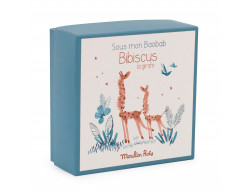 Doudou girafe sous mon Baobab - Moulin Roty  - 2