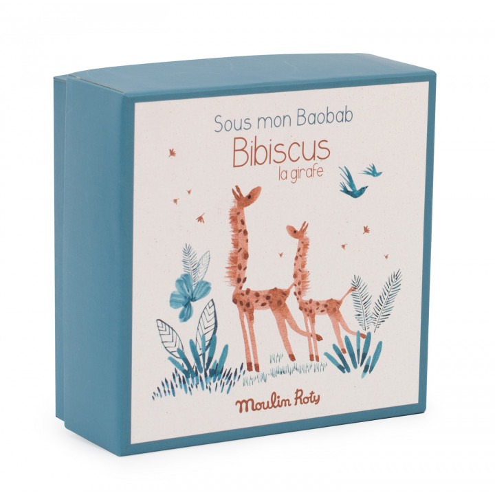 Doudou girafe sous mon Baobab - Moulin Roty  - 2