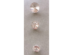 Bouton strass 8, 11, 14 mm  - 1