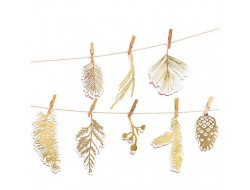 Mini pinces à linge, déco Noël