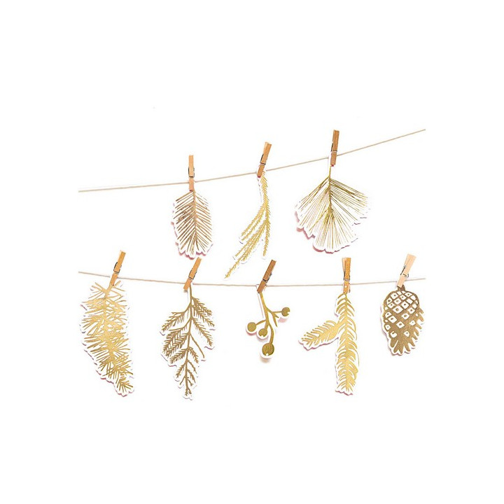 Mini pinces à linge,  déco Noël  - 1