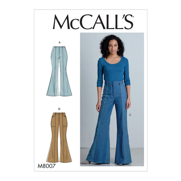 Patron pantalon femme - Mc Call's M8007  - 5
