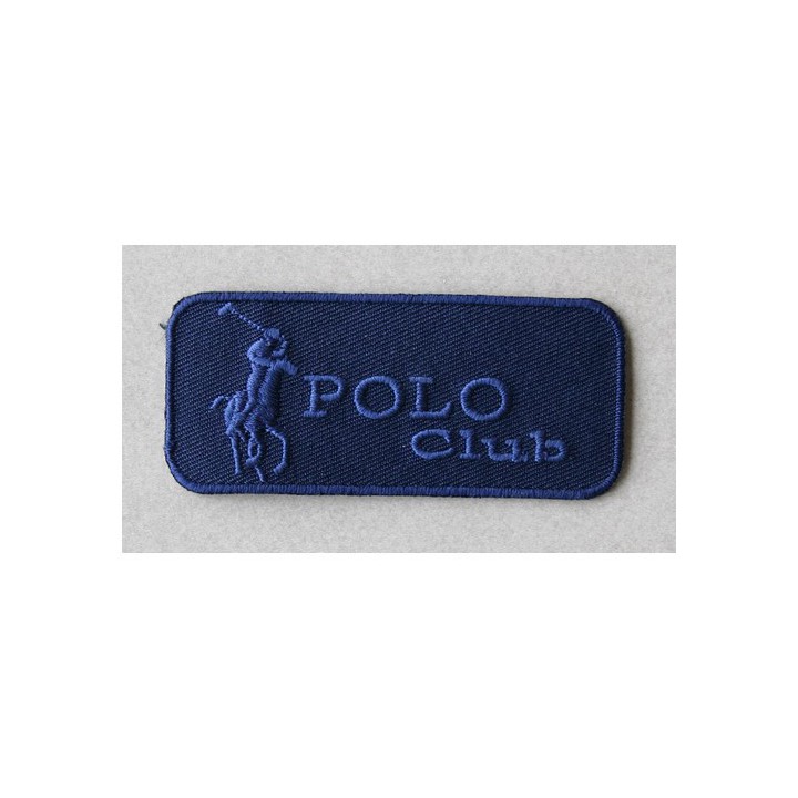Ecusson thermocollant Polo marine  - 1