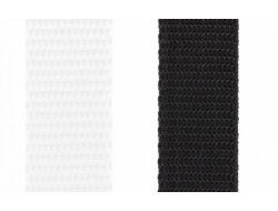 Sangle nylon blanc ou noir 20 mm