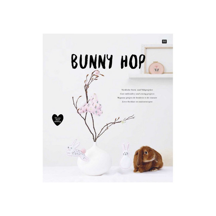 Brochure de broderie Bunny Hop Rico Design  - 1