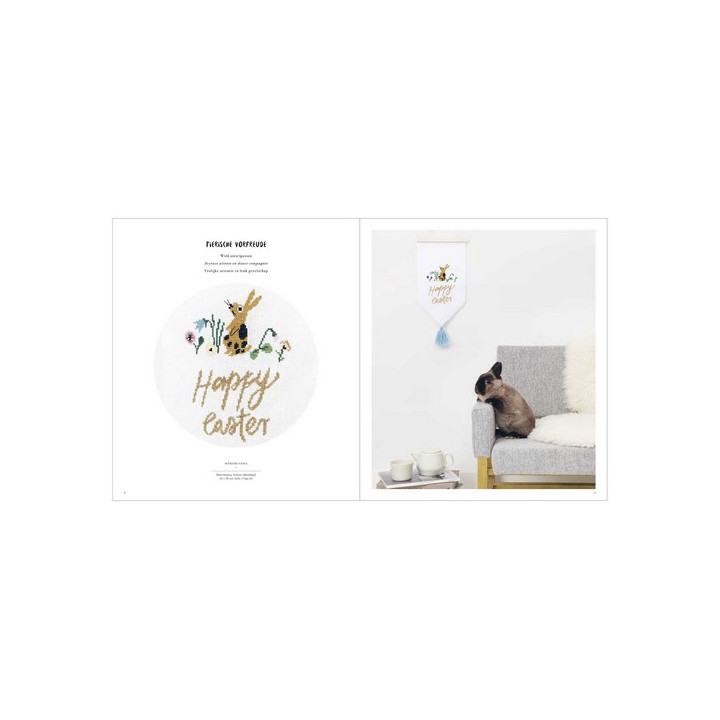 Brochure de broderie Bunny Hop Rico Design  - 2