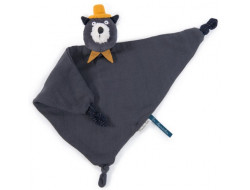 Doudou lange Alphonse Moustaches - Moulin Roty