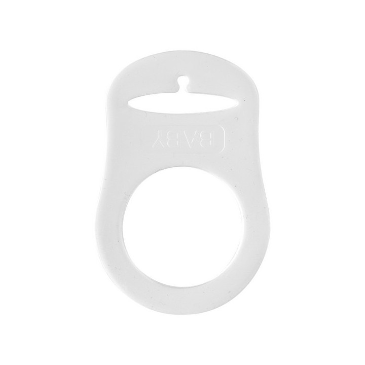 Support tétine en silicone transparent  - 1