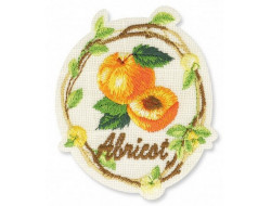 Écusson thermocollant abricot