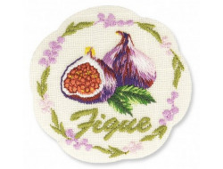 Écusson thermocollant figue