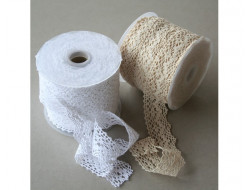 Dentelle coton 35 mm