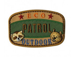 Écusson thermocollant Nature Ecologie Patrol Eco