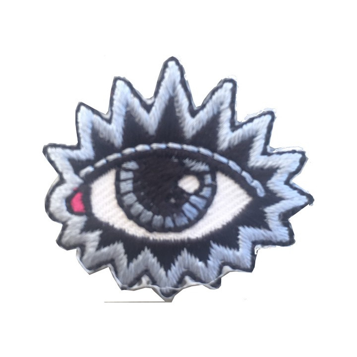 Écusson thermocollant oeil  - 1
