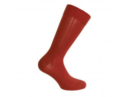 Chaussettes brique 98% Coton