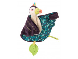 Doudou Pakou le toucan "Dans la jungle" Moulin Roty