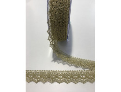 Dentelle lamé - 23 mm