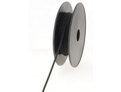 Tresse élastique plate - NOIR