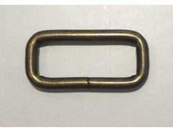 Anneau rectangle en métal 30 mm