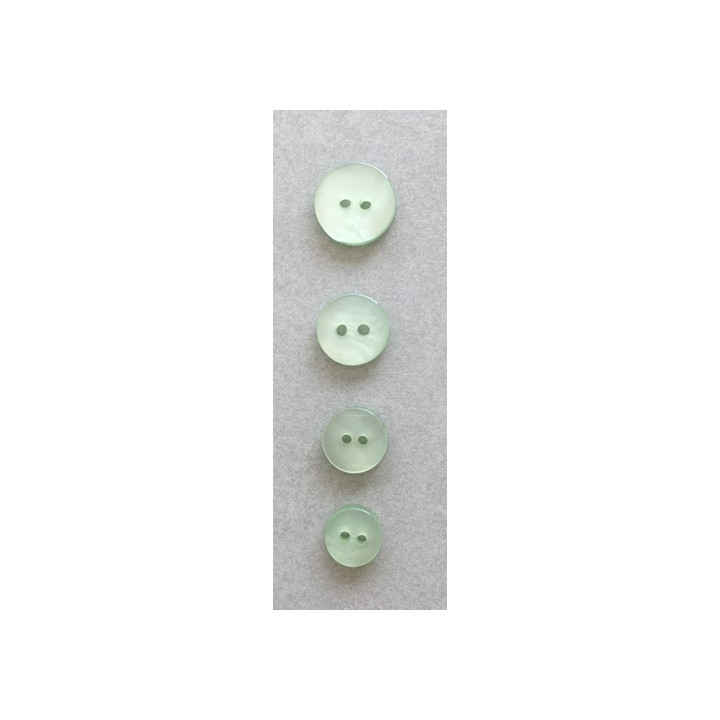 Bouton vert classique  - 1