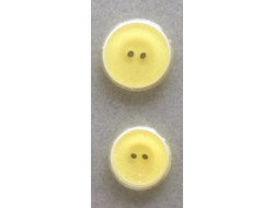 Bouton jaune pailleté classique  - 1