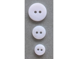 Boutons nacre blanc