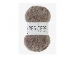 Fil Cirrus Bergère de France 46%Baby alpaga, 30%coton, 8 % laine, 8% Polyamide, 8% Polyester  - 1