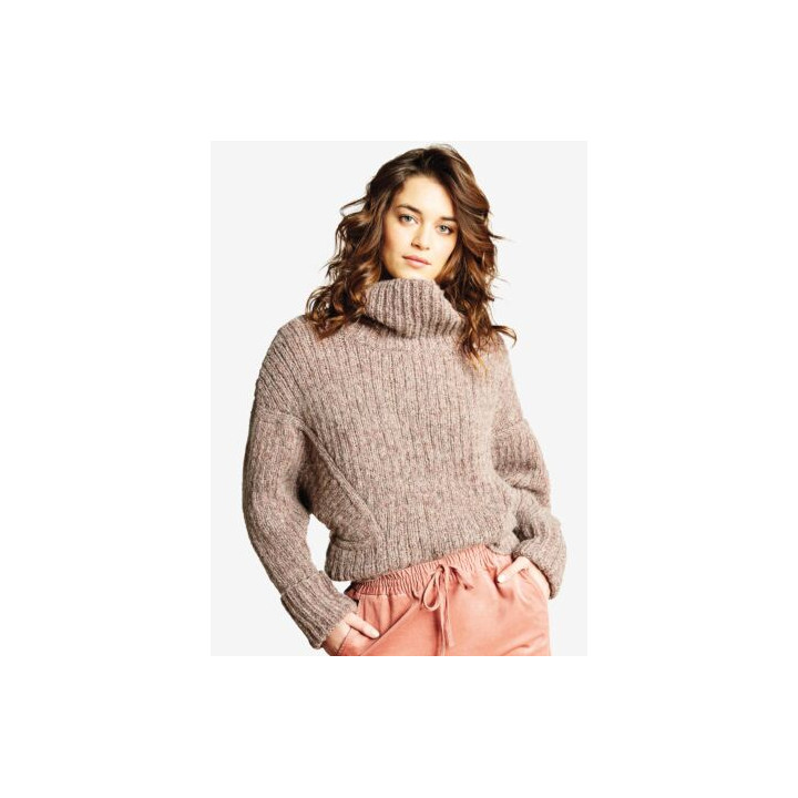 Fil Cirrus Bergère de France 46%Baby alpaga, 30%coton, 8 % laine, 8% Polyamide, 8% Polyester  - 2