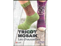 Tricot mosaik Les chaussettes Sylvie Rasch