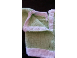 Boutons pression sur bande rose  - 2
