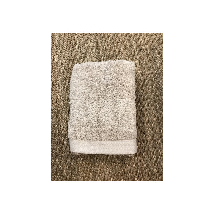 Serviette de toilette 50 x 100 cm - Camel  - 1