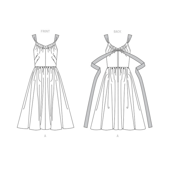 Patron Robe - Vogue 1696  - 3