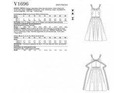 Patron Robe - Vogue 1696  - 2