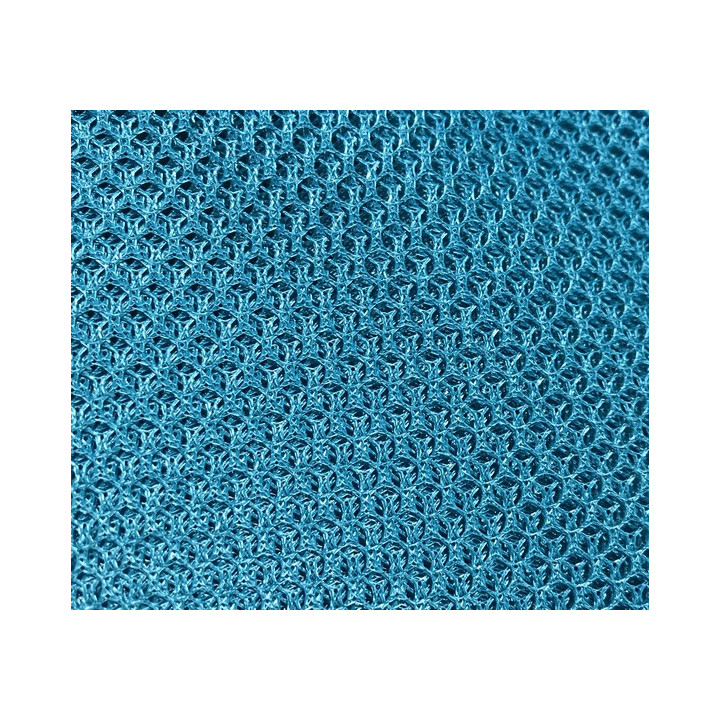 Tissu filet Mesh- Bleu canard  - 1