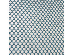 Tissu filet Mesh- Bleu canard  - 2